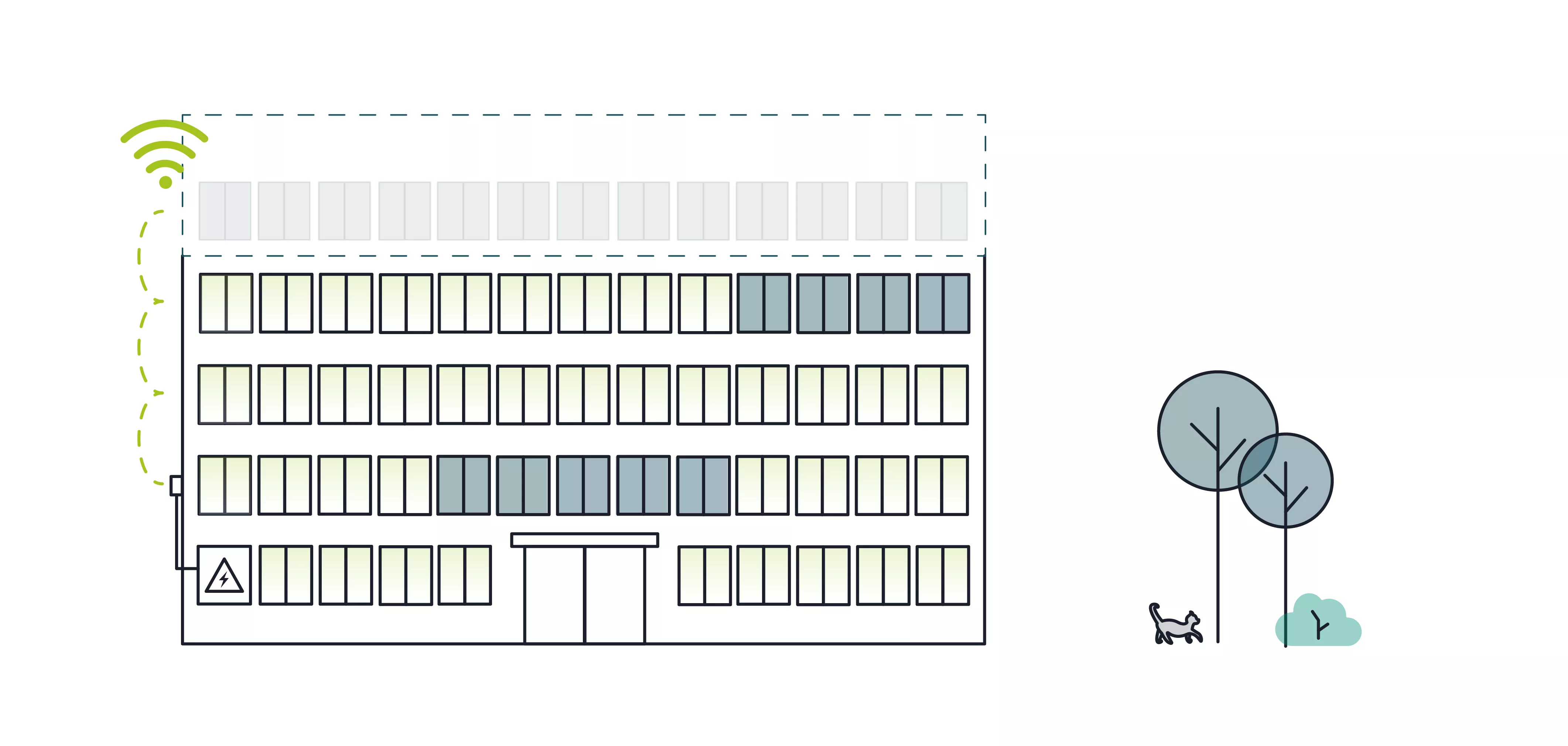 可扩展的办公空间方案